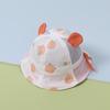 Sombrero de Cubo para Bebé Estilo Dibujos Animados, Nuevo Modelo de Primavera, Sombrero de Tela para Bebé de 6-24 Meses, Sombreros de Bebé Lindos al por Mayor
