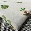 En Stock Tela Bordada de Algodón y Lino Estilo Japonés de Dibujos Animados Bordado Acolchado para Bolsas, Chalecos, Manualidades DIY Bordado Plano