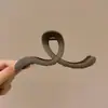 Elegante pinza de garra floral para peinado semi-recogido, nuevo modelo 2026 para mujer, pinza de tiburón de tamaño mediano para la parte trasera de la cabeza, accesorio para el cabello