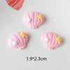 Venta Caliente Estilo Mismo de Xiaohongshu Gato Lindo Estrella de Mar Concha Accesorios de Resina Flor para Zapatos DIY Mayoreo Pj1812