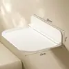 Estante de almacenamiento de pared plegable para inodoro, mesita de noche, teléfono móvil, estante de almacenamiento sin perforaciones para dormitorio, estante para decodificador, inodoro
