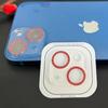 Para iPhone14 película de lente integrada con brillo Apple 13Promax cámara trasera anillo de protección de vidrio transparente