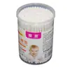 Bastoncillo de Algodón para Bebé con Palo de Papel Hilo Cuchara para Oído Rosca Limpieza de Bebé Doble Cara Eje Delgado Bastoncillo de Algodón Desechable Bastoncillo de Algodón para Niños