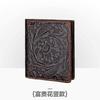 Billetera para Hombre Personalizada Vintage Hecha a Mano en Relieve de Cuero Genuino Larga de Cocodrilo Capa Superior Piel de Vaca Multitarjeta Monedero Estuche