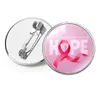 Amazon Insignia Pin Cinta Rosa Logo Pecho Cuidado Salud Femenina Pin Insignia Retro Joyería