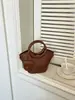 Bolsa de Tecido Estilosa Feminina de Nicho Transfronteiriça Temporada 2026 Nova Moda Bolsa de Mão Cesta Bolsa Balde Versátil Bolsa Transversal