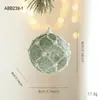 Nueva Bola de Navidad de Espuma Verde Colgante Heterosexual Brillo Brillante Polvo Pegajoso Bola para Colgar en el Árbol de Navidad Decoración Colgante Arreglo
