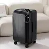 Mala de Viagem Expansível de Cinco Rodas com Abertura Lateral de Grande Capacidade para Homens e Mulheres, Mala de Rodinhas para Bagagem Despachada com Cadeado de Combinação, Mala de Viagem 28 polegadas