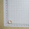 Funda para teléfono de pegamento en crema con cabeza de gato KT estilo caricatura coreana, pinzas para el pelo, accesorios para el cabello, decoraciones para vasos de agua, accesorios para zapatos DIY