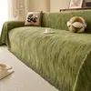 Funda de Sofá Estilo Sencillo Chenilla Cuatro Estaciones Universal Cubierta Tipo Toalla de Sofá de Una Pieza Manta Protectora Contra Arañazos de Gato