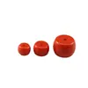 Resina Imitação Coral Vermelho Maçã Contas Tambor Contas Melancia Vermelha Barril Contas Soltas Pulseira Colar Brincos DIY Acessórios de Joias