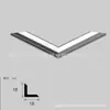 Línea de Yeso Luminosa de Aleación de Aluminio, Línea de Esquina para Techo sin Ranura para Toda la Casa, Específicamente para Renovación del Hogar y Transformación de Casas Viejas
