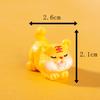 Adornos del zodiaco, rata, buey, tigre, conejo, dragón, serpiente, caballo, oveja, mono, pollo, perro, cerdo, animal, muñeca, escritorio, hogar, coche, decoración