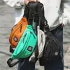 Bolsa Transversal para Homens, Bolsa de Peito de Marca da Moda, Pequena Bolsa de Ombro Estilo Japonês para Trabalho, Bolsa de Cintura Esportiva Casual, Mochila de Nicho, Bolsa de Ombro Única