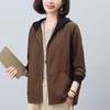 [Buke] Chaqueta con capucha de ocio italiano Hangzhou en Otoño 24