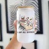 Vaso de Vidrio Translúcido para Refresco Transfronterizo con Popote, Vaso Espeso de Vidrio de Borosilicato Alto, Vaso Doble para Beber con Múltiples Diseños y Tapa Selladora