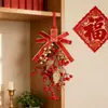 Adornos de Caqui para Año Nuevo y Festival de Primavera para Decoración de Interiores, Montaje de Ambiente de Año Nuevo, Colgantes de Frutas de la Fortuna para Puerta de Entrada