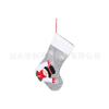 Chuangta Regalos Luminosos Calcetines de Navidad Tela de Fieltro Bolsa Pequeña para Regalos Colgante para Chimenea Decoraciones Navideñas