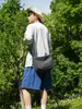 Bolsa de Lona Xadrez Fashion Estilo Coreano 2026 de Alta Qualidade, Estilo Casual e Relaxado, Bolsa de Ombro e Transversal Versátil para Estudantes