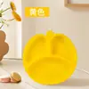 Plato de Silicona para Bebé Transfronterizo con Ventosa Anticaída, Vajilla Dividida para Niños Venta al por Mayor Ventosa Anticaída