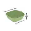 Cesta Popular Transfronteriza de Silicona para Levantar Masa, Cestas Ovaladas y Cuadradas para Levantar Masa, Aptas para Microondas y Horno, Herramienta Multifuncional para Hornear
