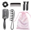 Peine de peinado Guangzhou Wanmei, peine de aceite, peine trasero, peine de corte doméstico, peine de dientes anchos, juego de peine para cabello rizado