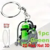 Novo Equipamento de Mergulho Transfronteiriço Chaveiro de Acrílico Transparente Desenho Animado Criativo Fofo Pingente de Chaveiro para Mochila