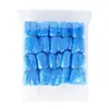 100 cubrezapatos desechables gruesos para uso doméstico, adultos, interior, a prueba de polvo, antideslizantes, plástico, impermeables, para días lluviosos, cubrezapatos para estudiantes