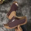 Chinelos casuais de sola grossa plus size para mulheres, modelo novo 2025, tira larga, chinelos plataforma peep-toe simples e estilosos