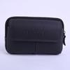 Cinto de couro masculino para uso transfronteiriço, bolsa de cintura de couro bovino, bolsa de pendurar para meia-idade e idosos, zíper duplo, bolsa multifuncional para celular, fabricantes, atacado, comércio exterior