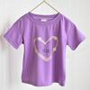 Camiseta de manga corta para niña 2024, nueva prenda de verano para niños, moderna camiseta de media manga para niños de talla mediana y grande, de algodón fino, estilo occidental, para verano.