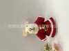 Muñeca Colgante de Fieltro de Lana Hecha a Mano Nepalí Linda Oveja Conejo Llavero Cadena de Bolso Decoración de Bolso Producto Terminado