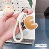 26 Letras Inglesas Llavero de Cuero para Coche Iniciales Exquisito Gama Alta Pareja Colgante para Mochila Escolar Regalo Venta al por Mayor