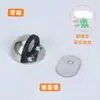 Tapón Magnético Silencioso para Puerta de Vidrio con Forma de Tortuga de Acero Inoxidable, Tapón de Puerta Semicircular de Doble Uso sin Taladro, Bloqueador de Puerta Engrosado Anticolisión