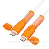 Cubierta Protectora para Cable de Datos para Prevenir Roturas, Adecuada para la Cabeza Protectora del Cable de Carga de Teléfono Móvil Apple Promax, Android