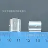 Abierto Transparente Fondo Plano Hebilla de Cuero diy Plástico Cerrado Doble Capa Cordón para el Cabello Accesorios Adhesivos Hebilla Redonda de Conexión Hebilla de Lazo para el Cabello