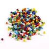 4mm Alta Calidad Colorido Cerámica Sólida Colorido Millet Cuentas DIY Pulsera de Cuentas Hecha a Mano Collar Material para Joyería Accesorios