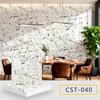 Adesivos de Parede Mármore Autoadesivos Azulejo de Imitação Adesivos de Parede Banheiro Sala de Estar Painéis de Parede Feios Papel de Parede à Prova d'Água e de Umidade Transfronteiriço