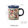 Taza de cerámica polaca hogar Amazon pareja Taza taza de café taza de agua taza creativa para desayuno taza de té femenina