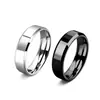 Anillo de acero inoxidable para mujer, estilo minimalista, de estilo europeo, americano, japonés y coreano, ideal para parejas, de titanio frío.