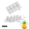 Molde de Silicona para Pastel de Venta Caliente Transfronterizo Mousse Fruta Fiesta Diamante Corazón Forma Pastel Horneado Juego Fabricante Venta al por Mayor