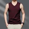 Chaleco de Verano Nuevo Estilo para Hombre, Camiseta sin Mangas Deportiva para Fitness de Hombro Ancho, Camiseta Interior para Baloncesto, Fresca y de Secado Rápido