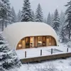 Habitación de casa de huéspedes con cielo estrellado abovedado, hecha a medida por el fabricante, habitación con vista a aguas termales, hotel resort de camping con área escénica al aire libre