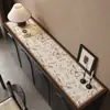 Tapete para Mesa de Aparador Estilo Vintage, Tapete Lavable Retro de Gama Alta para Gabinete de TV, Zapatero, Gabinete de Vino, Tapete Protector para Encimera