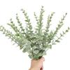 Plantas Verdes Simuladas Transfronterizas Hojas de Eucalipto Amazon Plantas Simuladas Venta al por Mayor Hojas de Eucalipto Decoración para el Hogar Boda