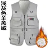 Chaleco Outdoor Delgado Multibolsillos Transfronterizo para Hombre, Chaleco de Pesca de Malla de Secado Rápido de Verano, Ropa de Trabajo para Fotografía para Hombre