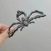 Pinza para el cabello para mujer, clip de araña, tamaño grande, parte posterior de la cabeza, cabello, sentido de la moda de alta costura, nicho, lujo ligero, clip de tiburón con diamantes, accesorios para el cabello