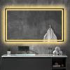 Espejo Inteligente de Baño Luz LED HD Pantalla Táctil Antivaho Espejo Luminoso para Lavarse las Manos Espejo de Maquillaje de Pared Producto Nuevo para Baño