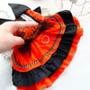 Roupas para Cachorro Primavera e Outono Gato Princesa Halloween Véu Preto Tração Lolita Cachorro Pequeno Teddy Pet 4278