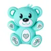 Personalização de moldes de contas de silicone 3D, montagem de cordões de contas com IP de desenhos animados de animais transfronteiriços, acessórios para joias DIY, moldes de contas soltas